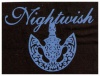 Naszywka NIGHTWISH Niebieskie logo