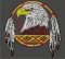 Prasowanka ekran Native Eagle